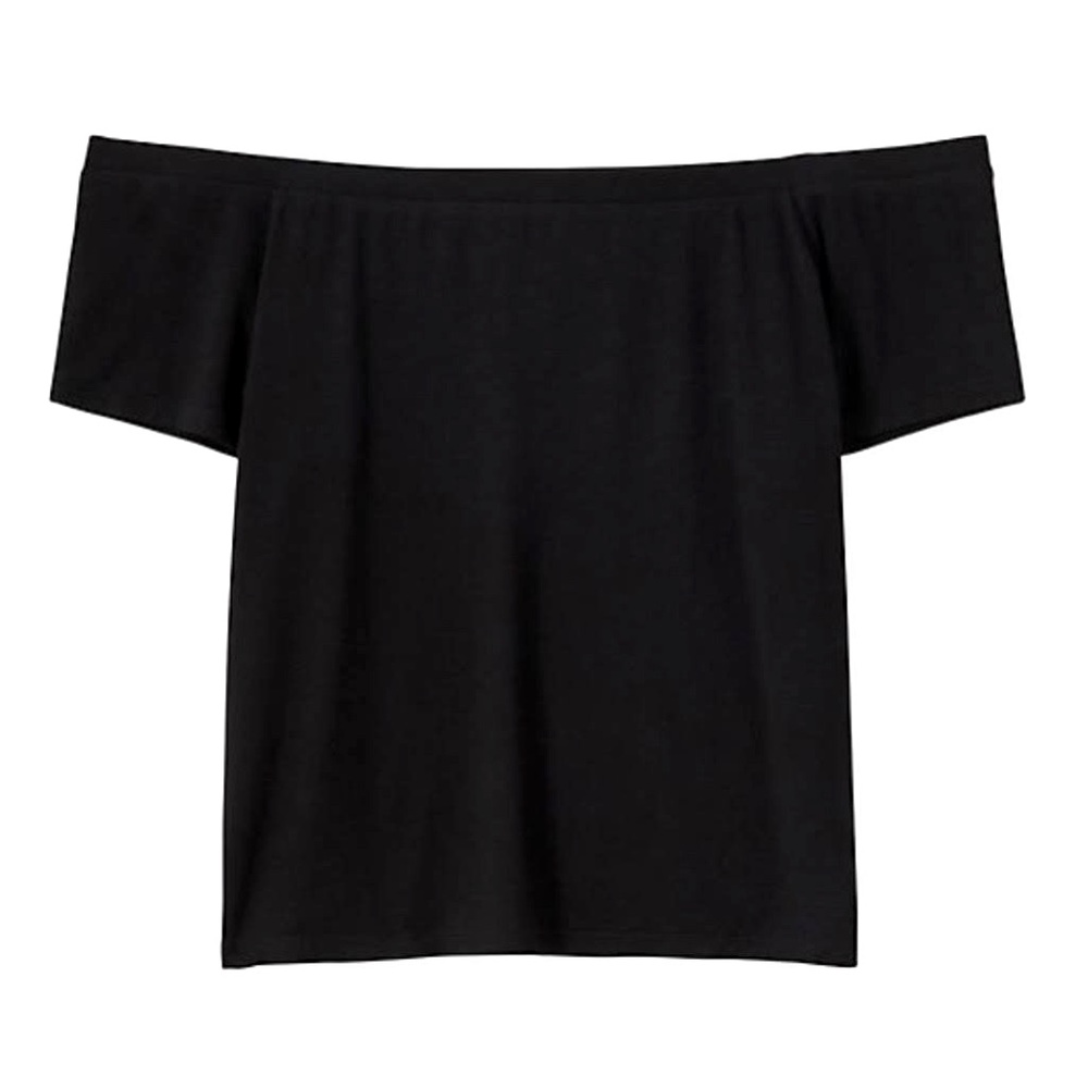 Torrid super soft off the shoulder crop tshirt